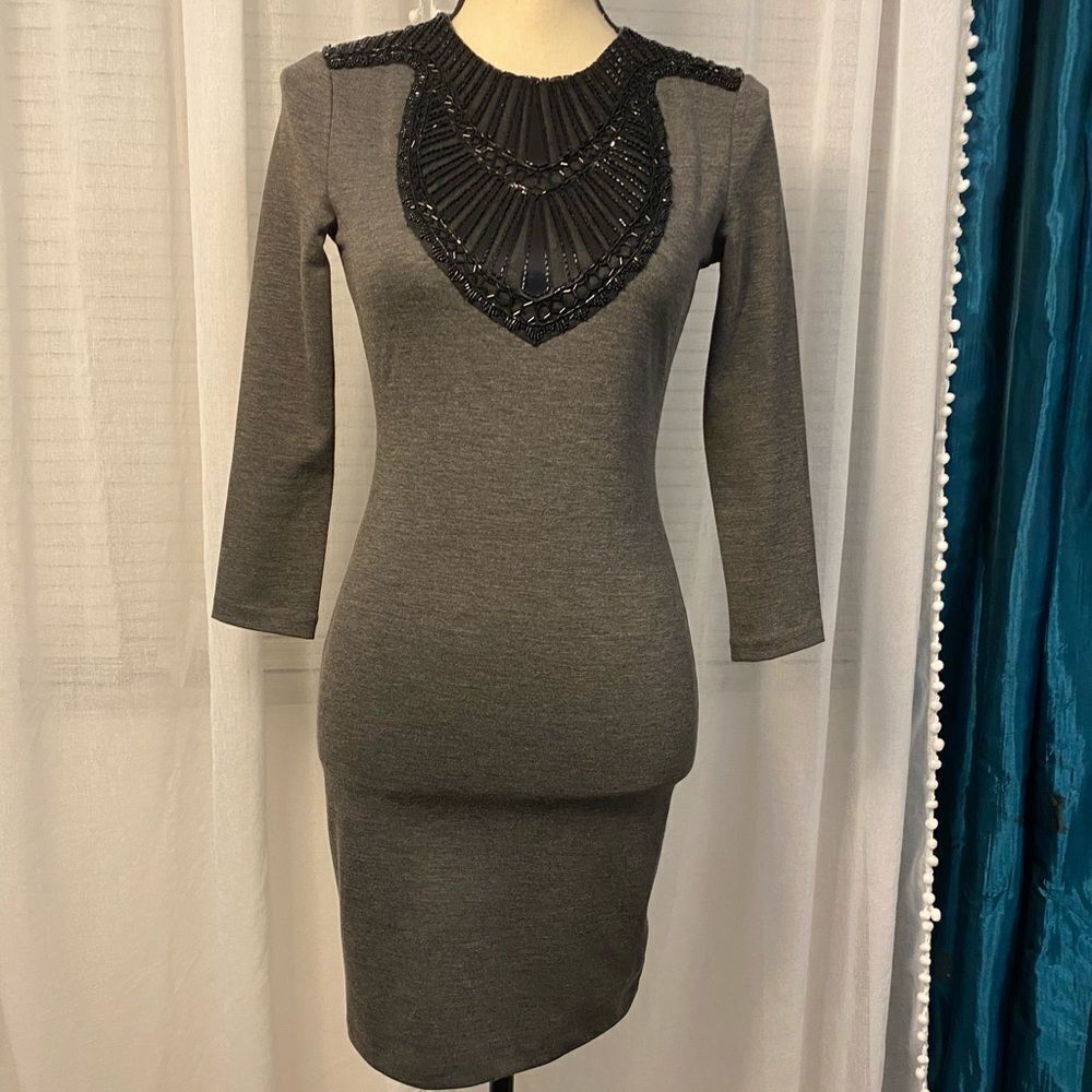 Armani Exchange beaded dress, XS